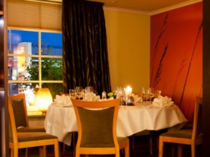 Foto: Abendrot im Hotel Rosenburg