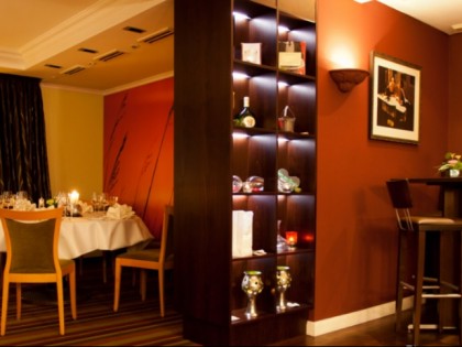 Foto: Abendrot im Hotel Rosenburg