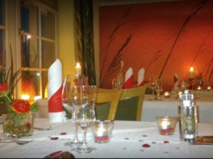 Foto: Abendrot im Hotel Rosenburg