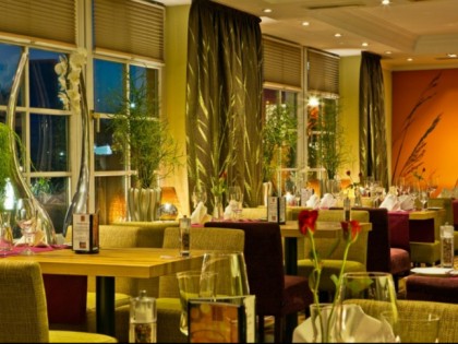 Foto: Abendrot im Hotel Rosenburg