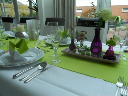 Foto: Abendrot im Hotel Rosenburg