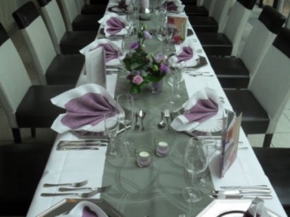 Foto: Abendrot im Hotel Rosenburg